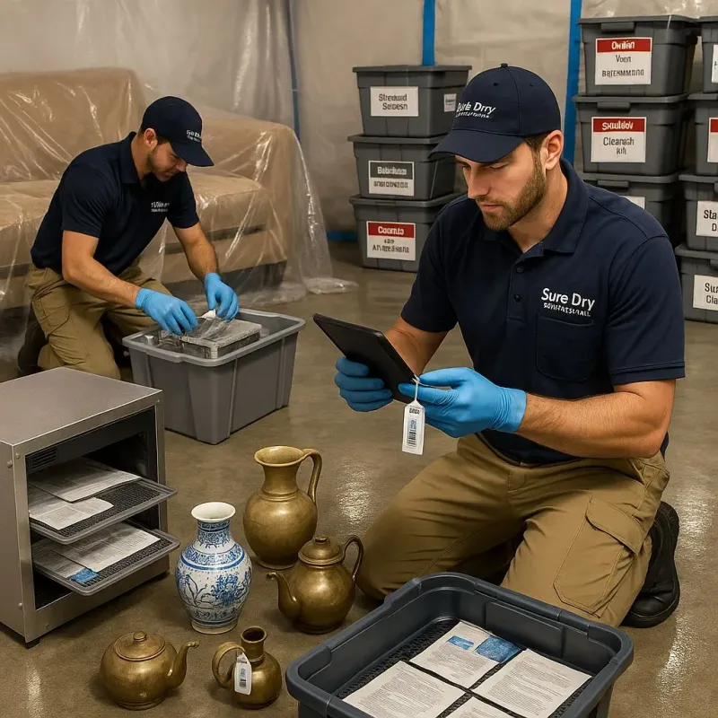 Content Protection and Restoration process in Loyalhanna, PA