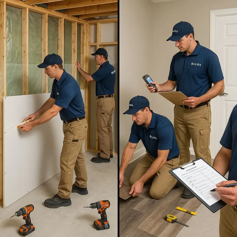 Repairs and Reconstruction process in Loyalhanna, PA